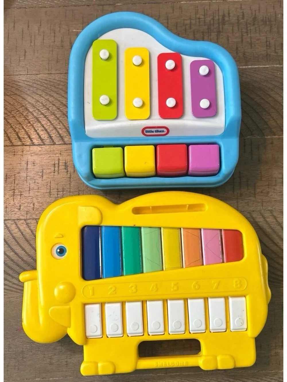 Vintage Fisher Price & Little Tikes Musical Toy Bundle Toddler Piano Keyboard